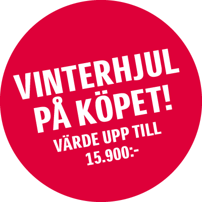 Vinterhjul på köpet! Värde upp till 15.900 kr.